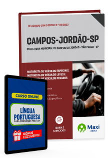Apostila Prefeitura de Campos do Jordão - SP - 2023