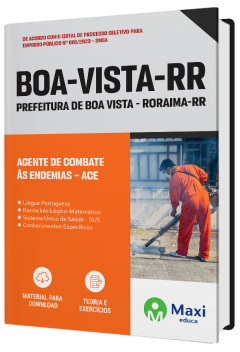 Apostila Prefeitura de Boa Vista - RR - 2023