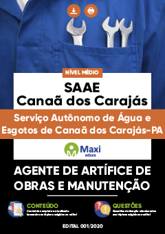 Apostila Serviço Autônomo de Água e Esgotos de Canaã dos Carajás-PA - SAAE de Canaã dos Carajás
