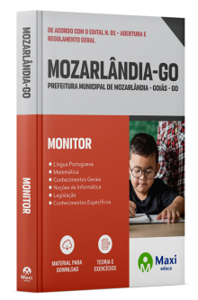 Apostila Prefeitura de Mozarlândia-GO 2024