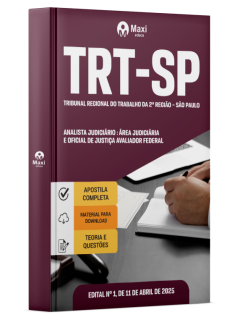 Apostila TRT-SP - Tribunal Regional do Trabalho da 2ª Região – São Paulo - 2025