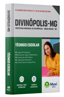 Apostila Prefeitura de Divinópolis - MG - 2024