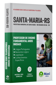 Apostila Prefeitura de Santa Maria-RS 2024