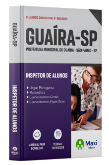 Apostila Prefeitura de Guaíra - SP - 2024