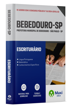 Apostila Prefeitura de Bebedouro - SP - 2024