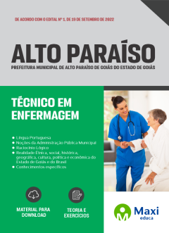 Apostila Prefeitura de Alto Paraíso de Goiás-GO 2022