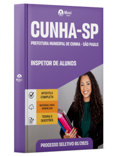 Apostila Prefeitura De Cunha - SP - 2025