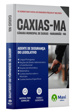 Apostila Câmara de Caxias-MA 2024