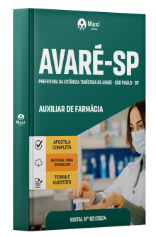 Apostila Prefeitura de Avaré-SP 2024