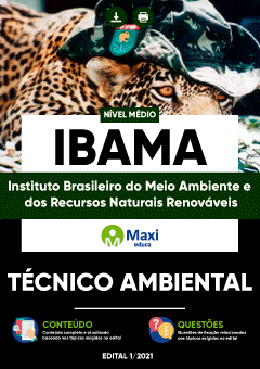 Apostila Instituto Brasileiro do Meio Ambiente e dos Recursos Naturais Renováveis - IBAMA