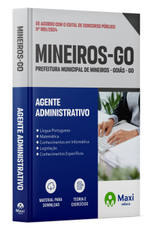 Apostila Prefeitura de Mineiros - GO - 2024