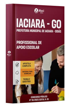 Apostila Prefeitura Municipal de Iaciara - GO 2025
