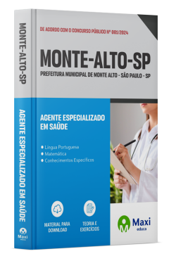 Apostila Prefeitura de Monte Alto - SP - 2024