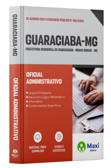 Apostila Prefeitura de Guaraciaba - MG - 2024