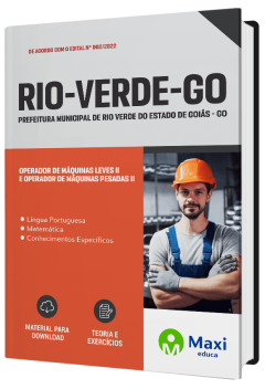 Apostila Prefeitura de Rio Verde - GO