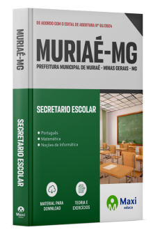 Apostila Prefeitura de Muriaé - MG - 2024