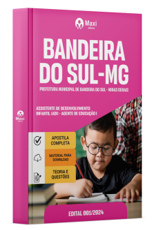 Apostila Prefeitura de Bandeira do Sul - MG - 2024
