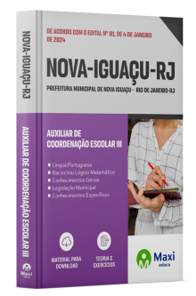 Apostila Prefeitura de Nova Iguaçu - RJ - 2024
