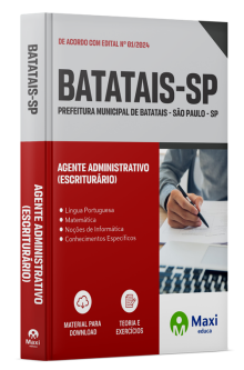 Apostila Prefeitura de Batatais - SP - 2024