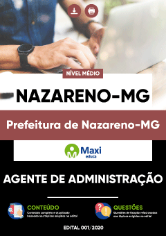 Apostila Prefeitura de Nazareno-MG