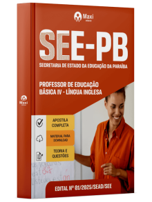 Apostila SEE-PB -Secretaria de Estado da Educação da Paraíba