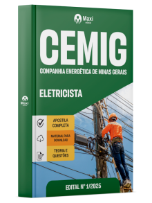 Apostila Companhia Energética de Minas Gerais - CEMIG - 2025