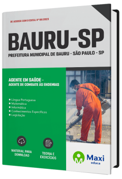 Apostila Prefeitura de Bauru-SP 2023