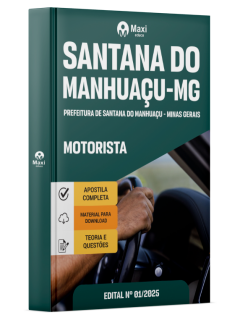 Apostila Prefeitura de Santana do Manhuaçu -MG - 2025