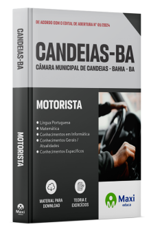 Apostila Câmara de Candeias - BA - 2024