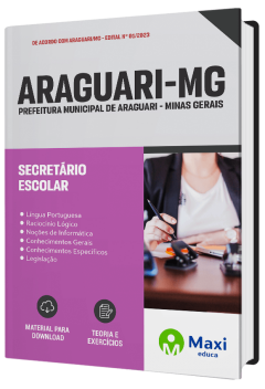 Apostila Prefeitura de Araguari - MG 2023