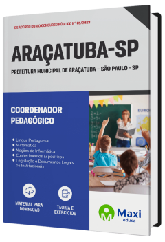 Apostila Prefeitura de Araçatuba-SP 2023