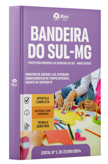 Apostila Prefeitura de Bandeira do Sul - MG - 2024