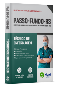 Apostila Prefeitura de Passo Fundo - RS - 2024