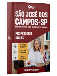 Apostila Prefeitura de São José dos Campos - SP  2025