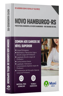 Apostila Prefeitura de Novo Hamburgo-RS 2023
