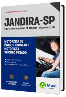 Apostila Prefeitura de Jandira - SP 2023