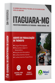 Apostila Prefeitura de Itaguara-MG 2024