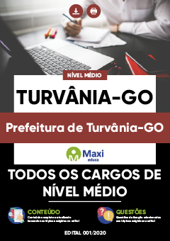 Apostila Prefeitura de Turvânia-GO