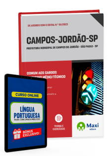 Apostila Prefeitura de Campos do Jordão - SP - 2023