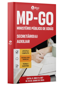Apostila MP-GO - Ministério Público de Goiás - 2025