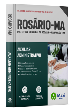 Apostila Prefeitura de Rosário - MA - 2024