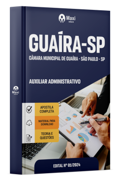 Apostila Câmara de Guaíra-SP 2024