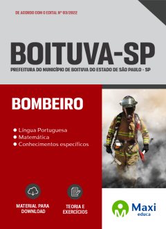 Apostila Prefeitura de Boituva - SP 2022