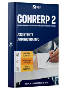 Apostila CONRERP 2 - Conselho Regional de Profissionais de Relações Públicas da 2ª Região - 2025