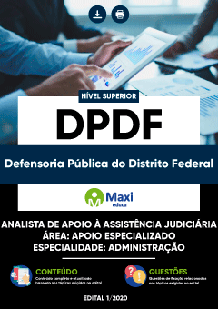 Apostila Defensoria Pública do Distrito Federal - DPDF