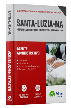 Apostila Prefeitura de Santa Luzia - MA - 2024