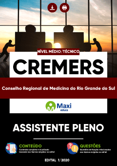 Apostila Conselho Regional de Medicina do Rio Grande do Sul - CREMERS