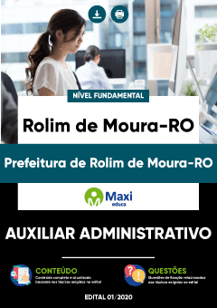 Apostila Prefeitura de Rolim de Moura-RO