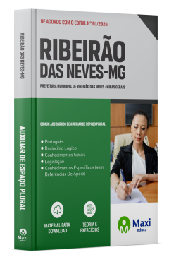 Apostila Prefeitura de Ribeirão das Neves-MG - 2024