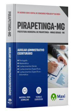 Apostila Prefeitura de Pirapetinga-MG 2024